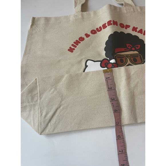 BRUNO‎ MARS HELLO KITTY Collaboration Tote Bag 2024 VEGAS HK Cafe Authentic READ - Picture 9 of 10